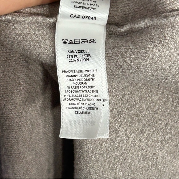 Cynthia Rowley ColorBlock Turtleneck Mockneck Contemporary Preppy Sweater Size M - Picture 5 of 14